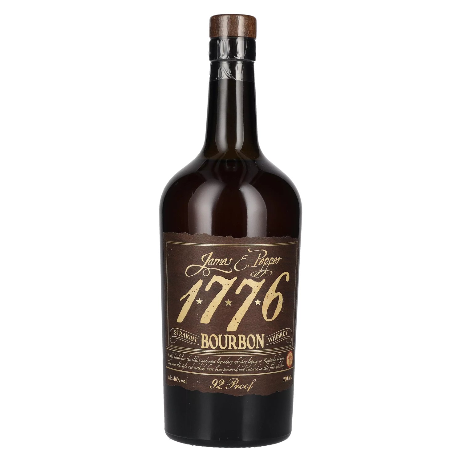 E. Vol. James Pepper Straight 0,7l 1776 46% Whiskey BOURBON