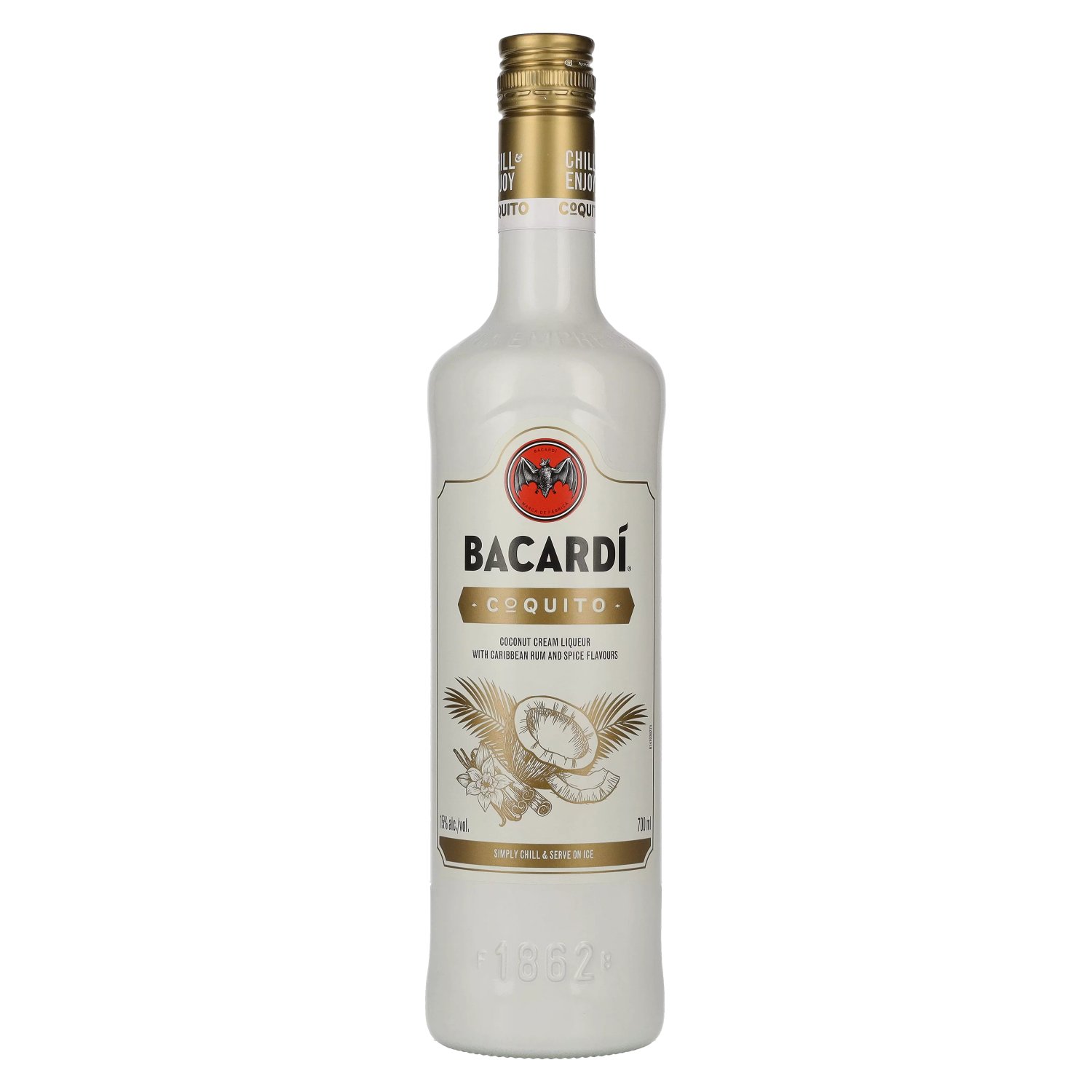 Bacardi COQUITO Coconut 0,7l 15% Vol. Liqueur Cream