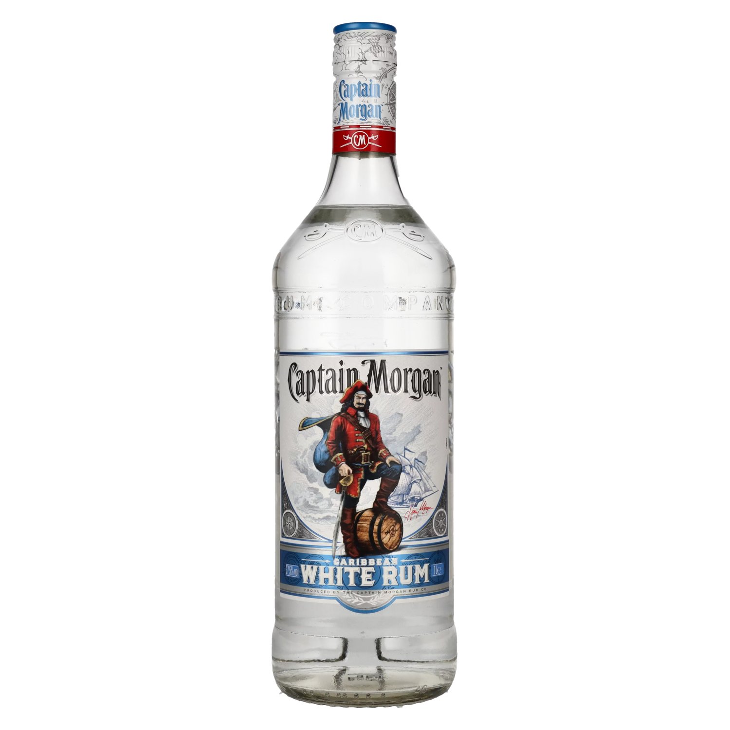 Captain Morgan White Rum 37,5% Vol. 1l - delicando