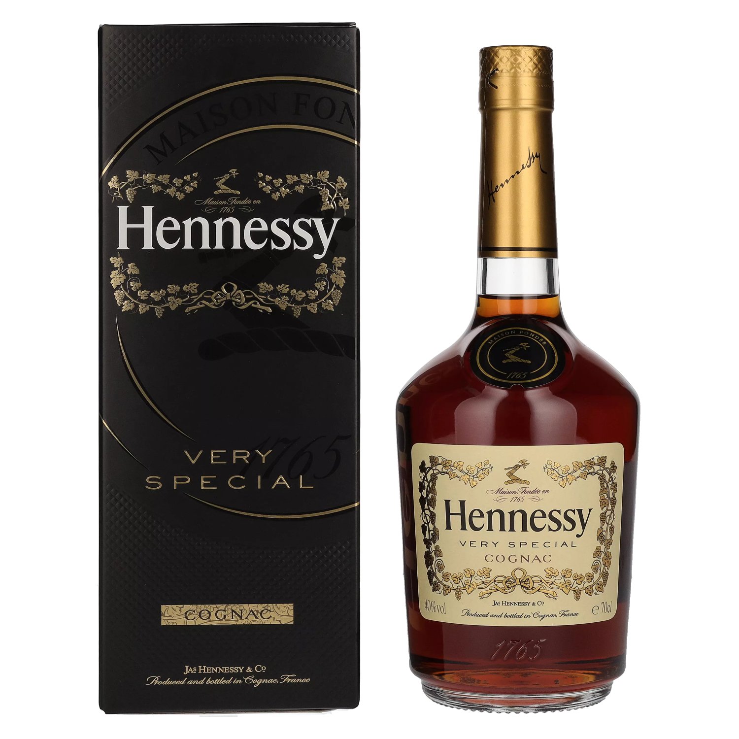 0,7l Giftbox in Special Vol. Very 40% Hennessy Cognac
