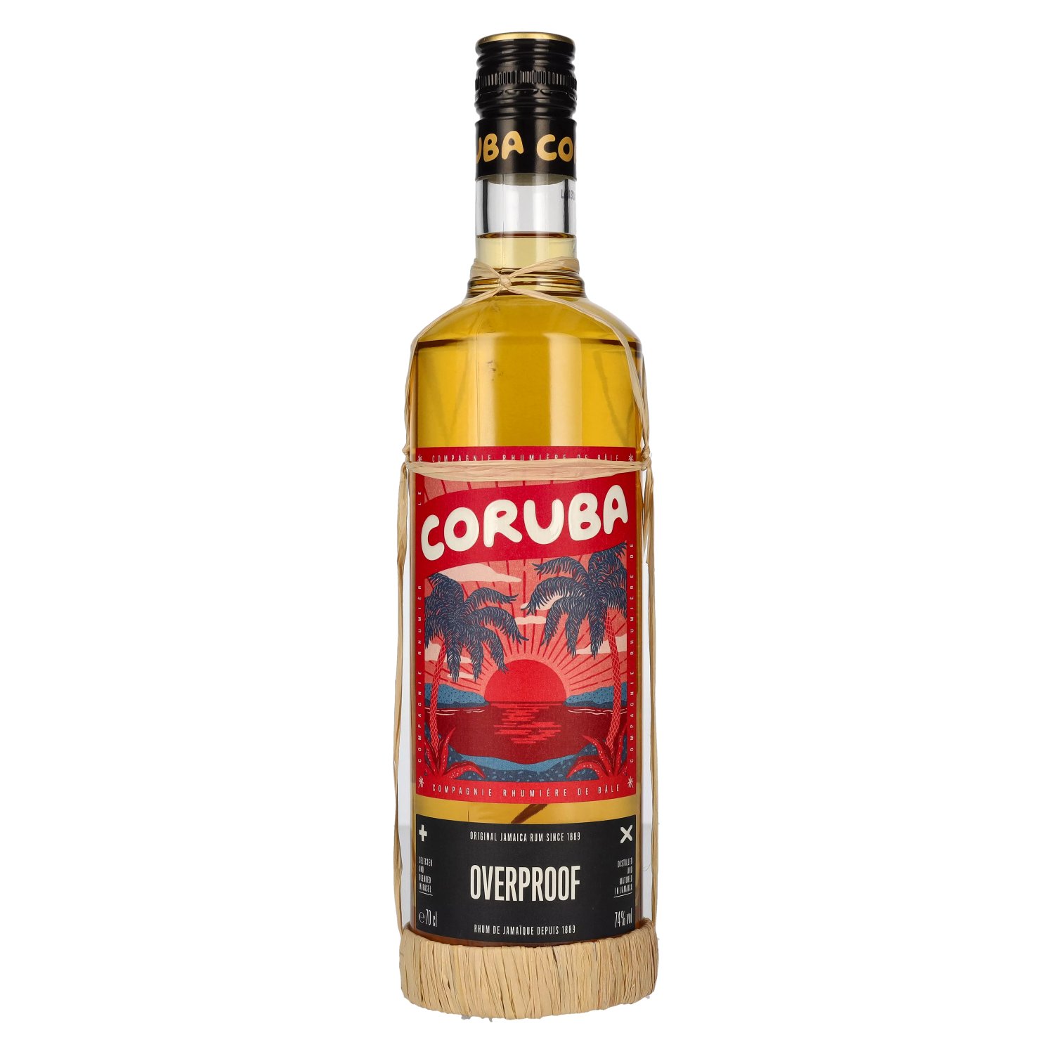 Coruba NON PLUS ULTRA Original Jamaica Rum OVERPROOF 74 Vol. 0,7l