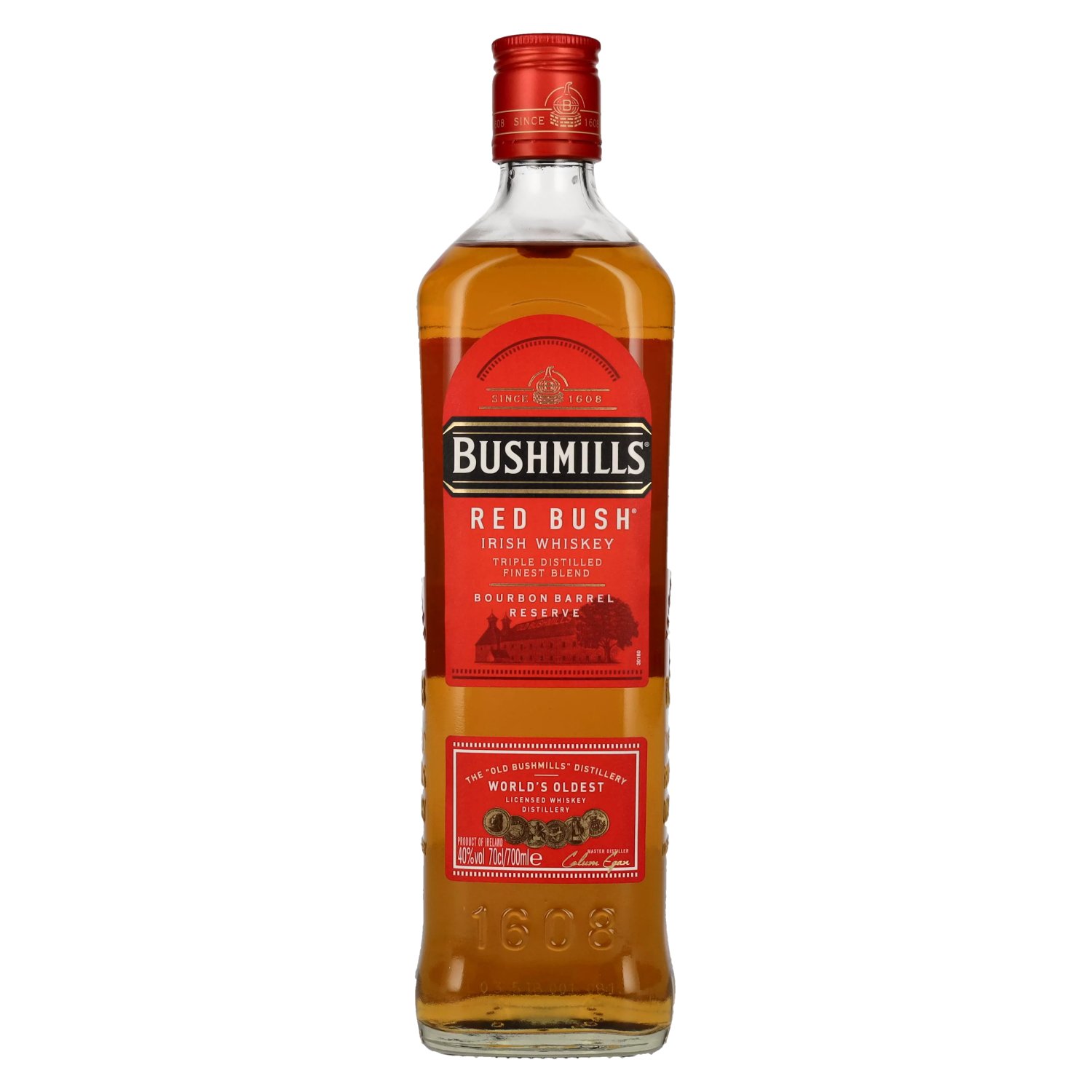 Bushmills RED 40% Vol. BUSH Irish 0,7l Whiskey