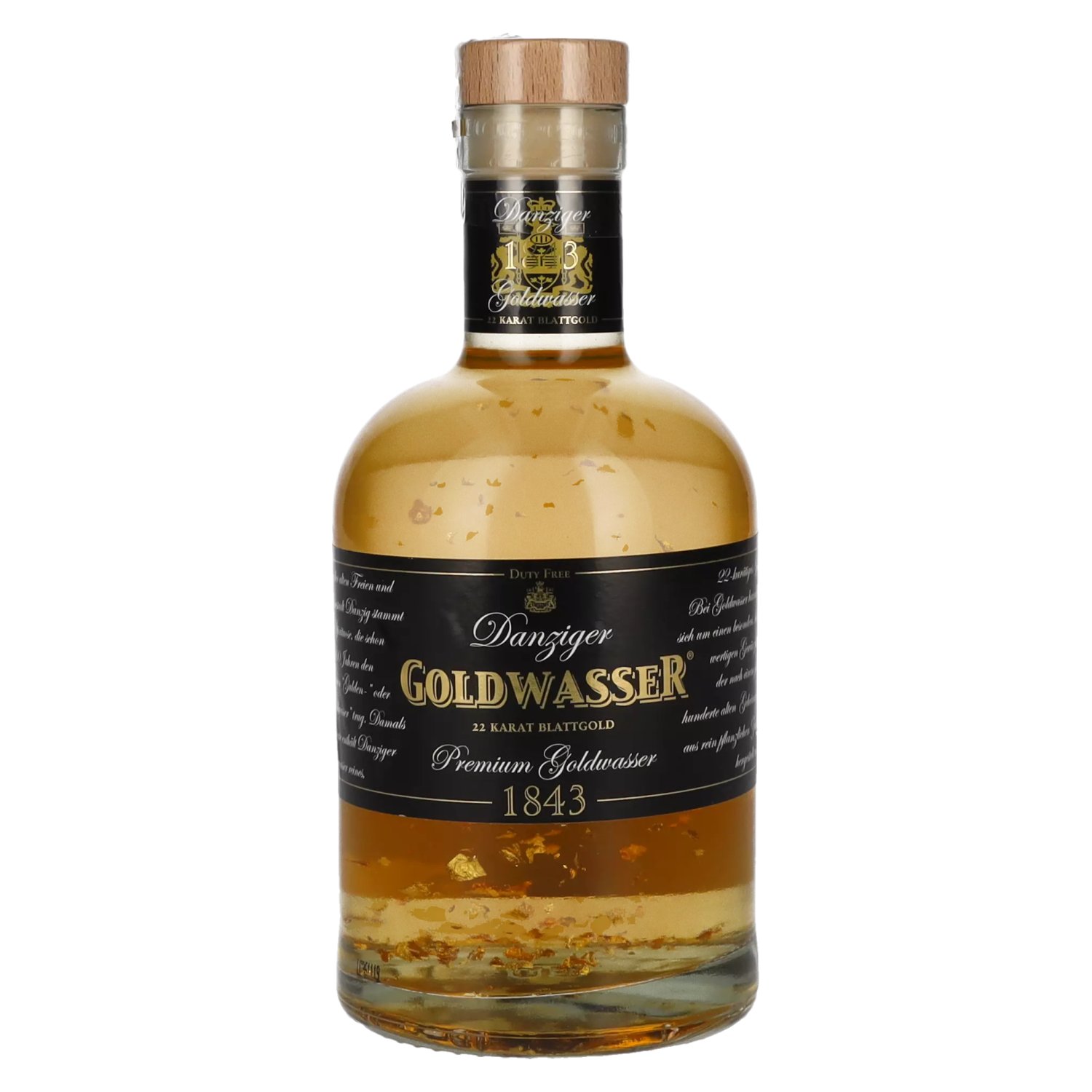 Original Danziger Goldwasser Liqueur 38% Vol. 0,5l