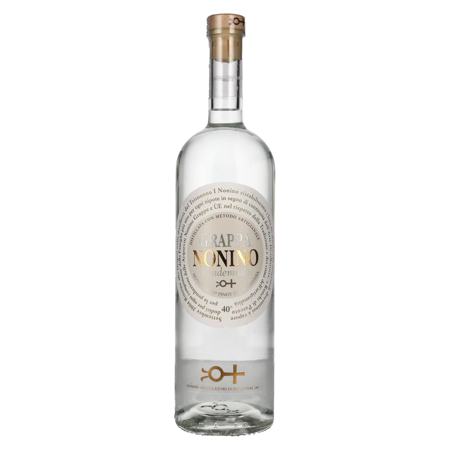 Monovitigni Vendemmia Vol. 40% 1l Nonino Grappa