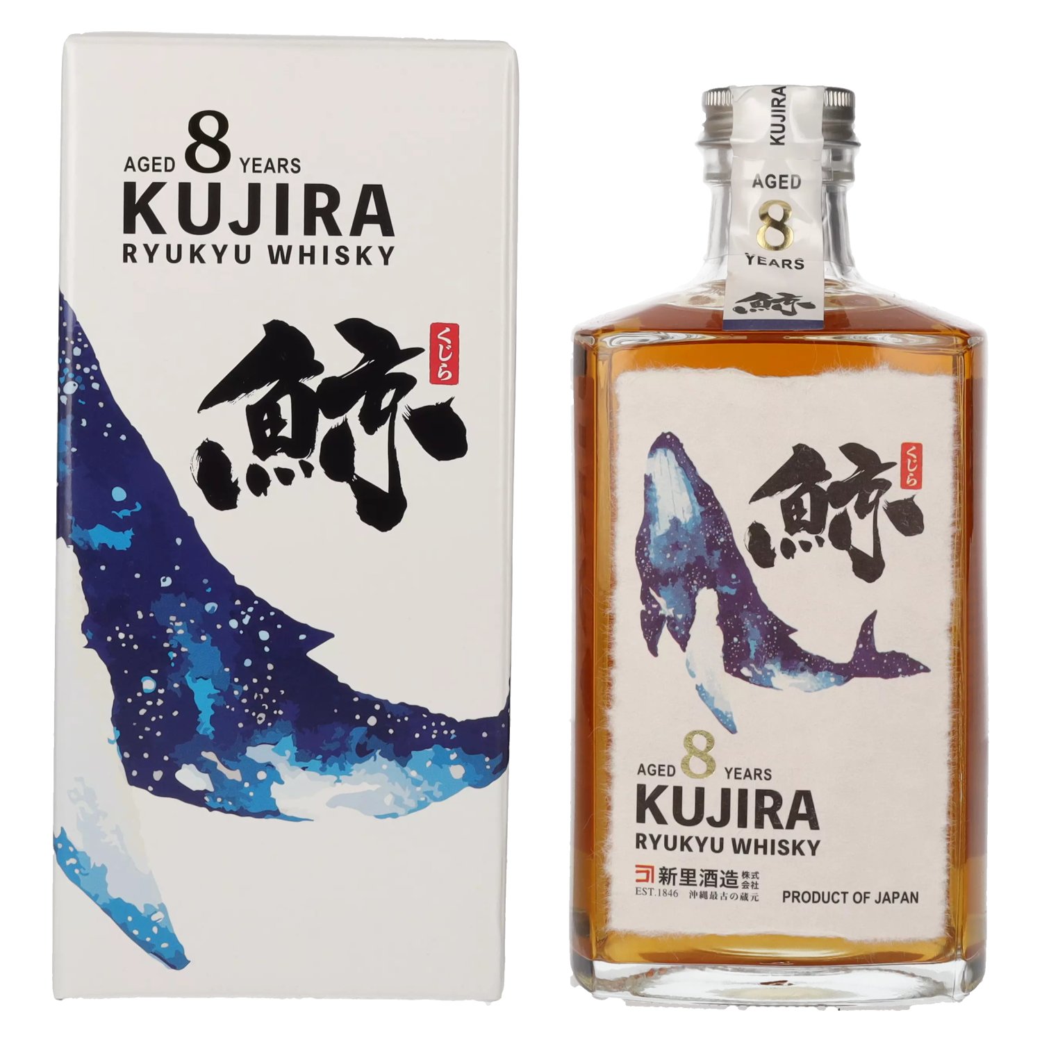 KUJIRA Ryukyu 8 Years Old Whisky, Kujira ryukyu whisky, kujira 20 year ryukyu whisky, kujira ryukyu whisky 20 for sale in the USA.