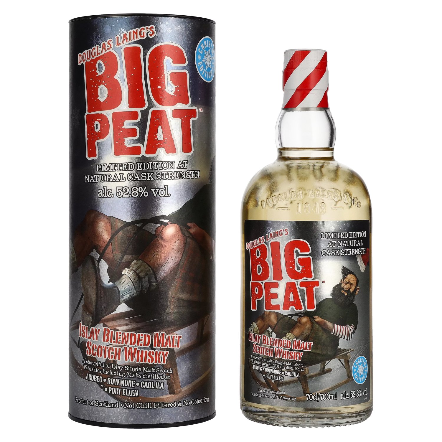 Douglas Laing Old Big Peat Limited Edition 10 Year Old Blended Malt Scotch  Whisky Islay Scotland