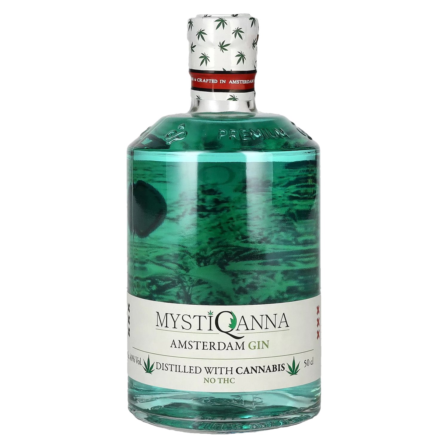 MYSTIQANNA Amsterdam Gin 40% Vol. 0,5l - delicando