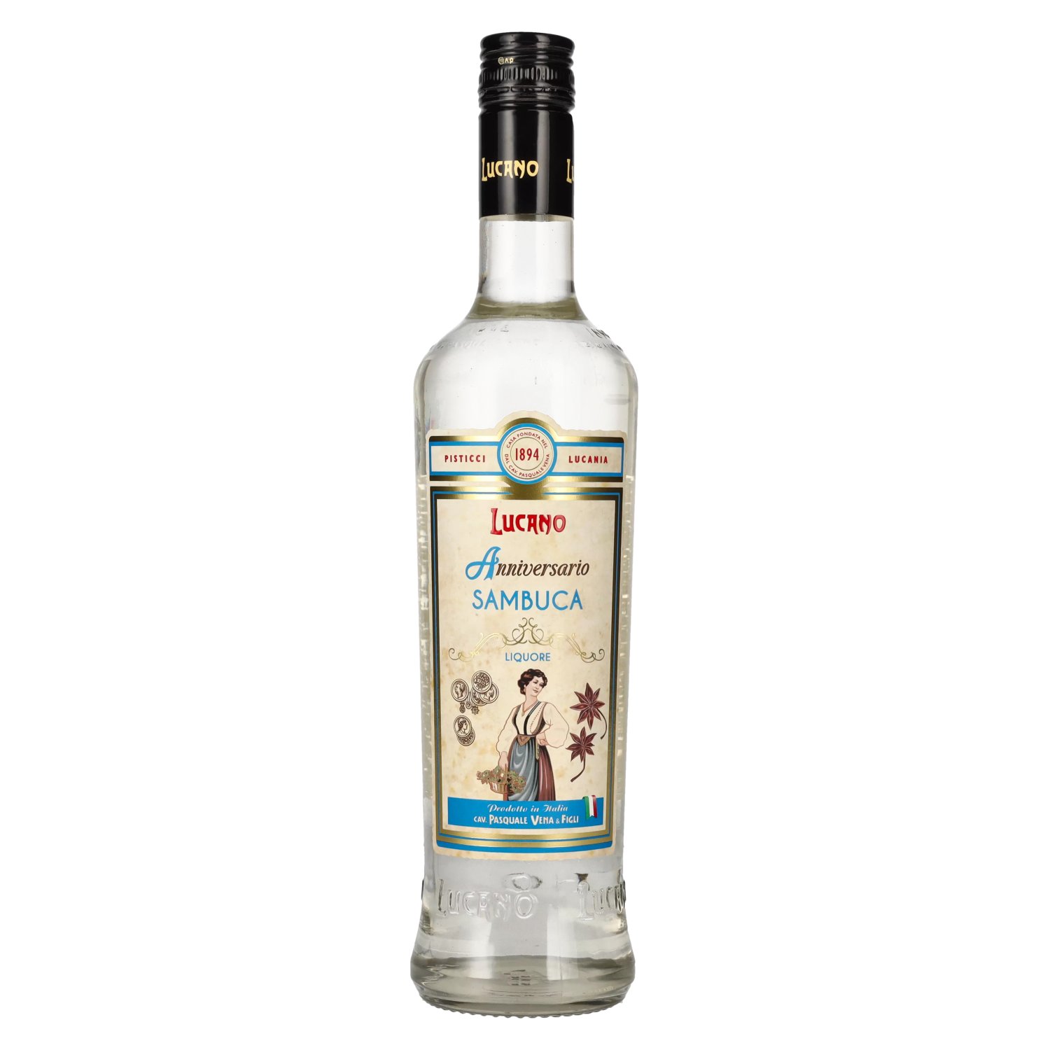 Lucano Sambuca Liquore 40% Vol. 0,7l - delicando