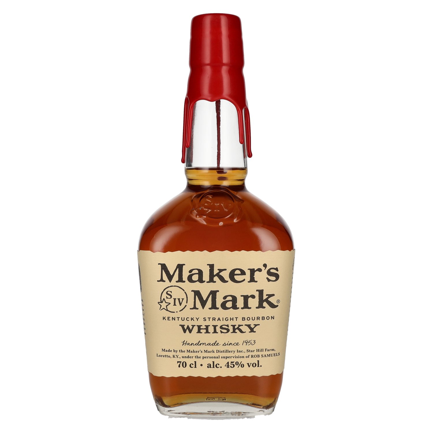 Maker's Mark Kentucky Straight Bourbon Whisky 45% Vol. 0,7l