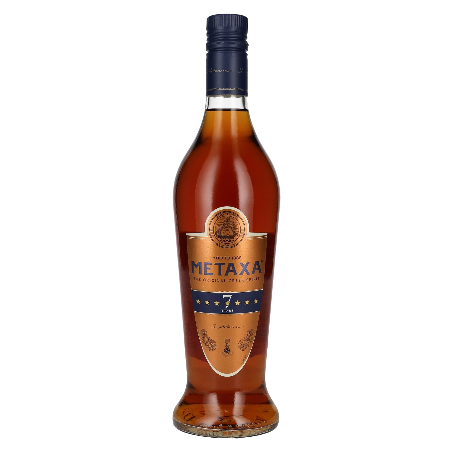 Metaxa 7 Stars 40% Vol. 0,7l - delicando | Weinbrände