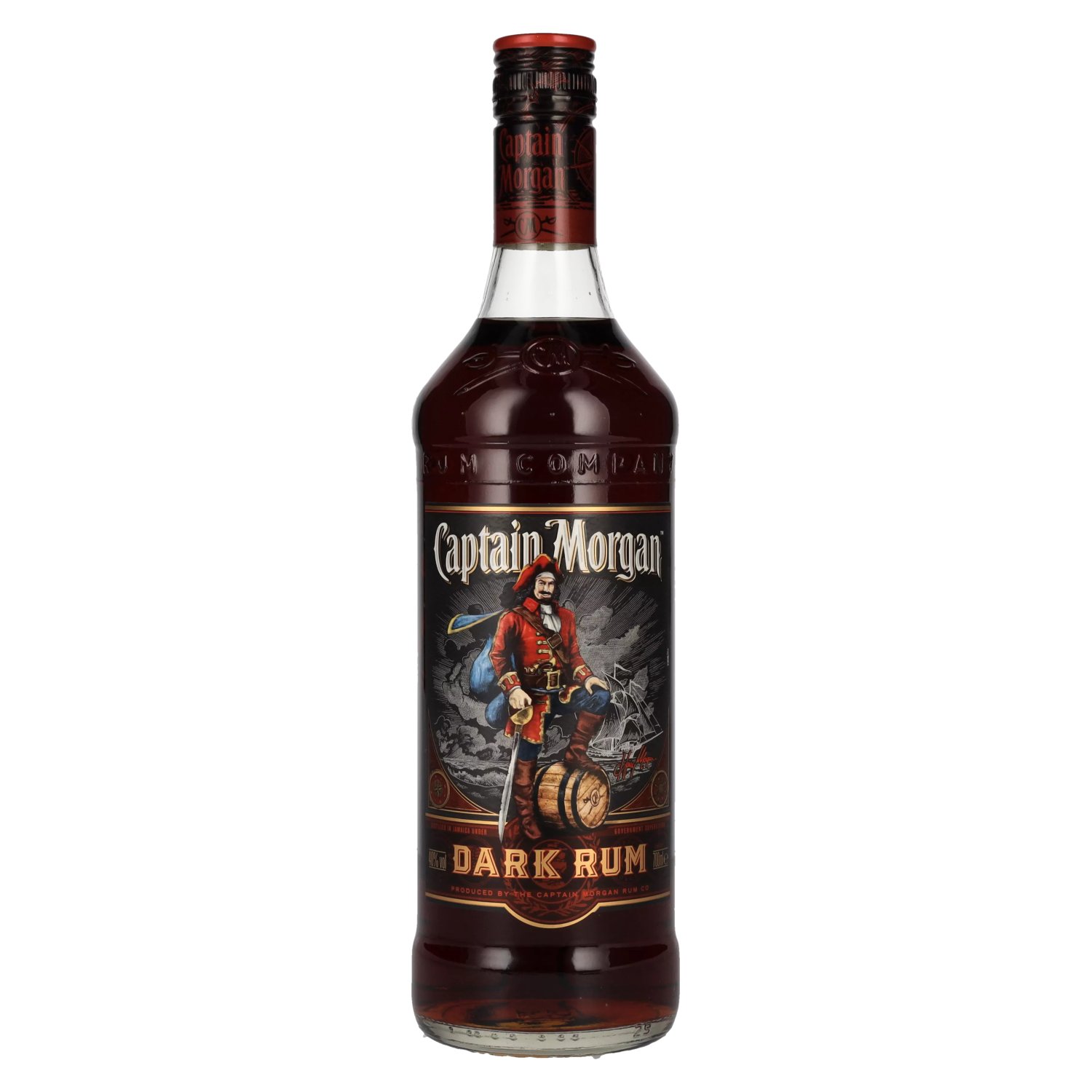 Captain Morgan DARK RUM 40% Vol. 0,7l - delicando | Rum