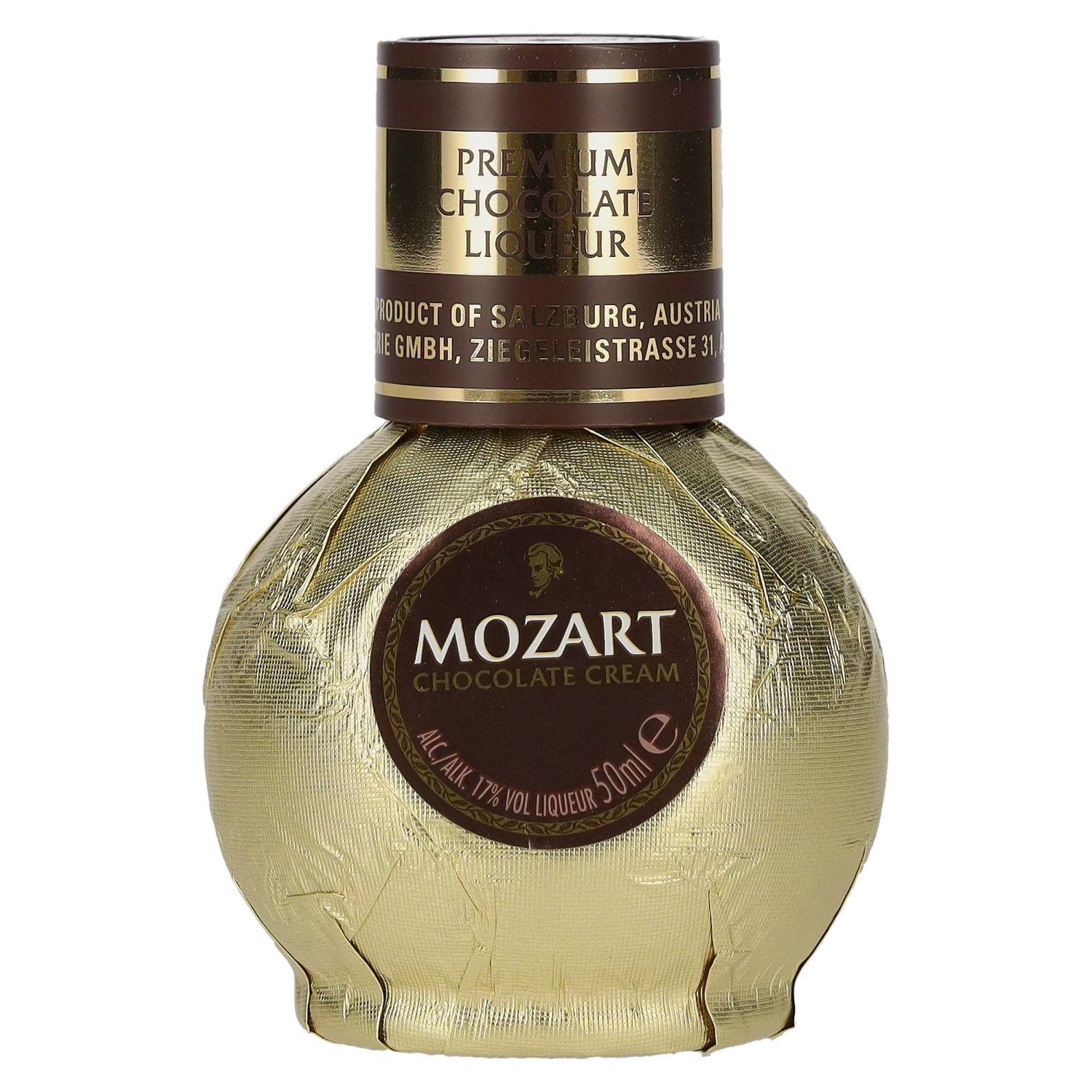 0,05l delicando Cream - Vol. Mozart 17% Chocolate Gold