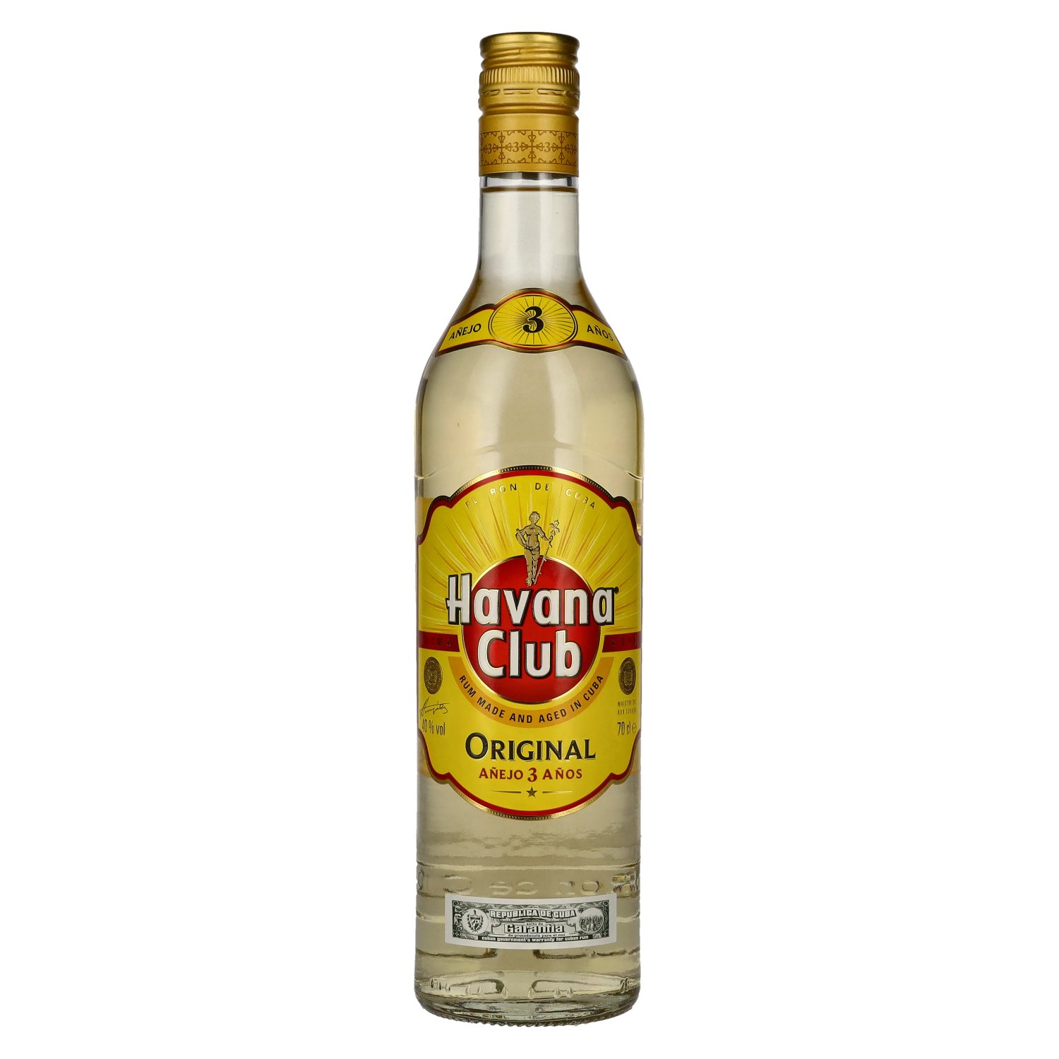 Havana Club Añejo 3 Años Rum 40% Vol. 0,7l - delicando