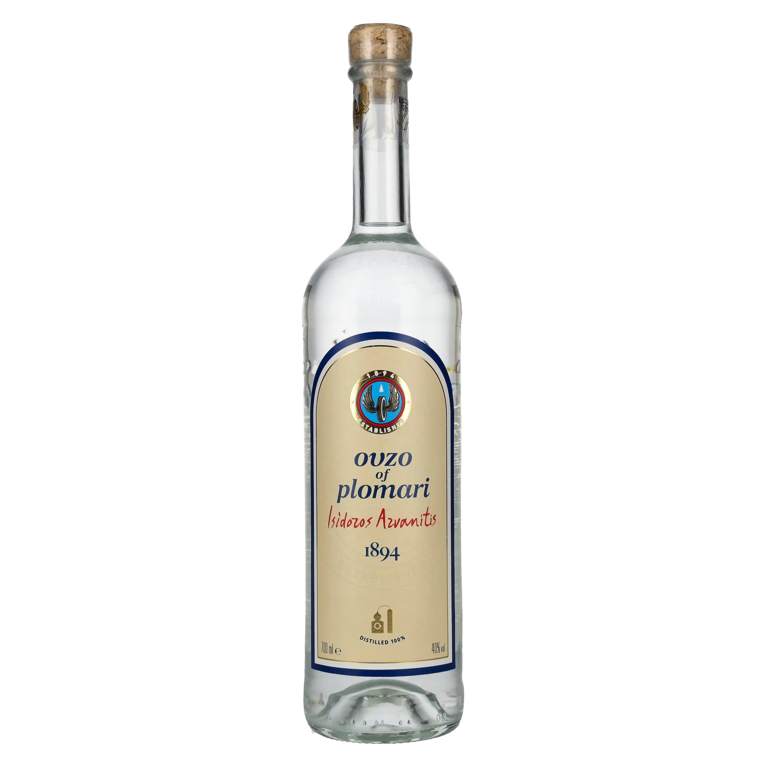 Plomari Ouzo delicando 0,7l 40% Vol. -