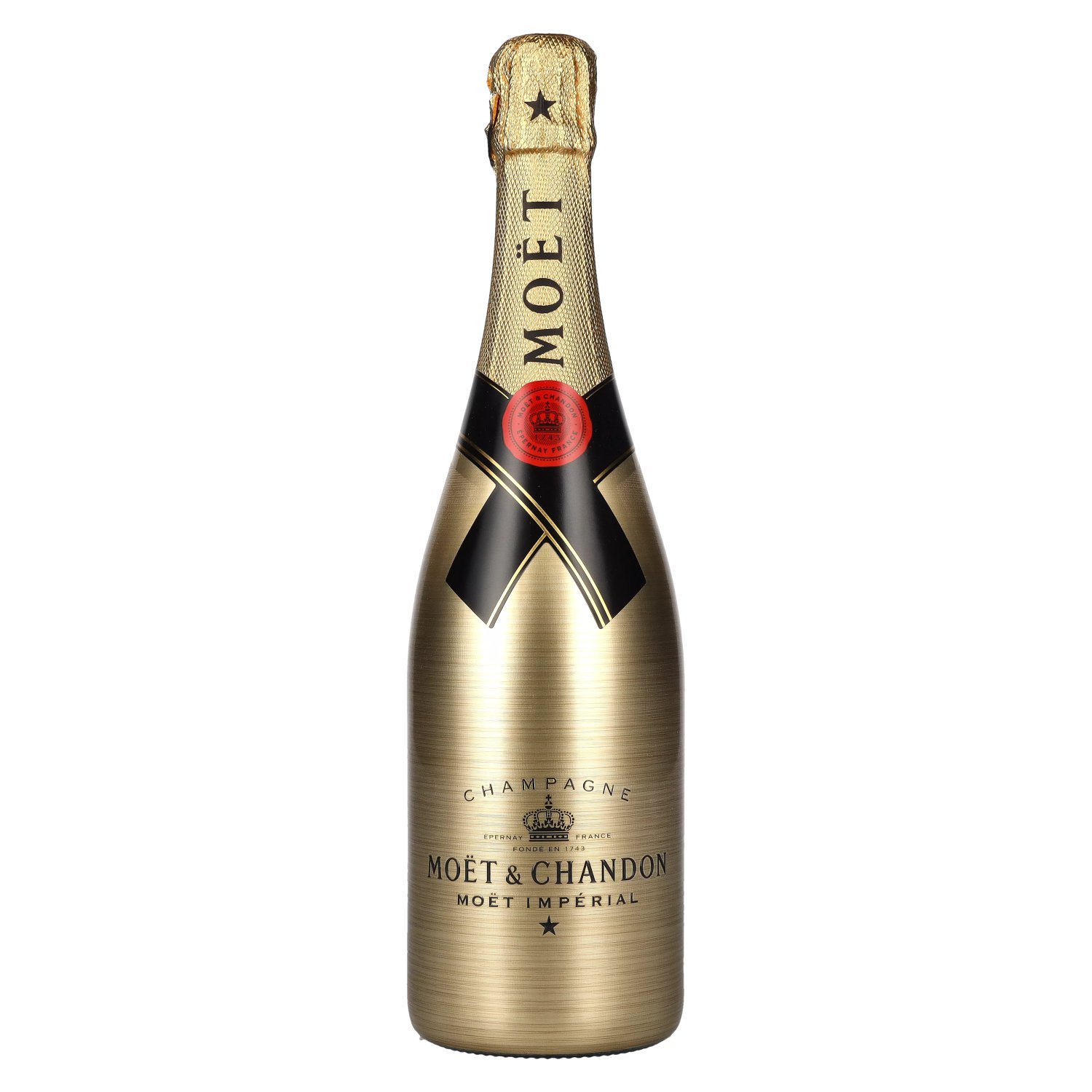 Moët & Chandon Champagne IMPÉRIAL Brut Golden Sleeve Design 12% Vol. 0,75l