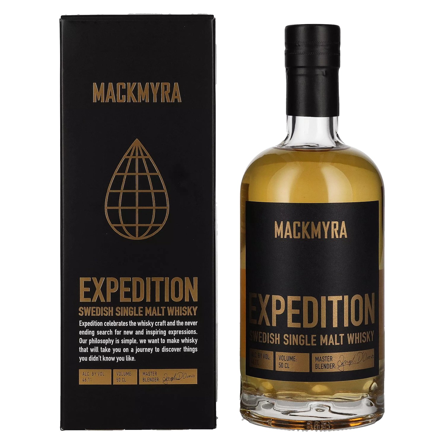 Exklusiver Sonderpreisverkauf Mackmyra EXPEDITION Single in Giftbox 0,5l Malt 46,1% Whisky Vol
