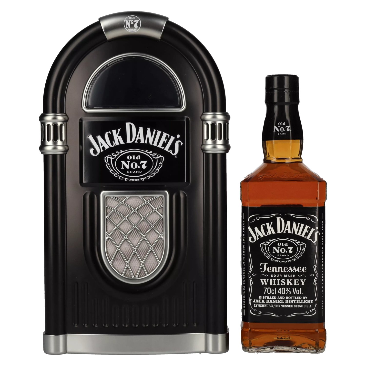 Jack Daniel's N°7 - Tennessee Whiskey - Usa - 40,0% Vol. - 70 Cl