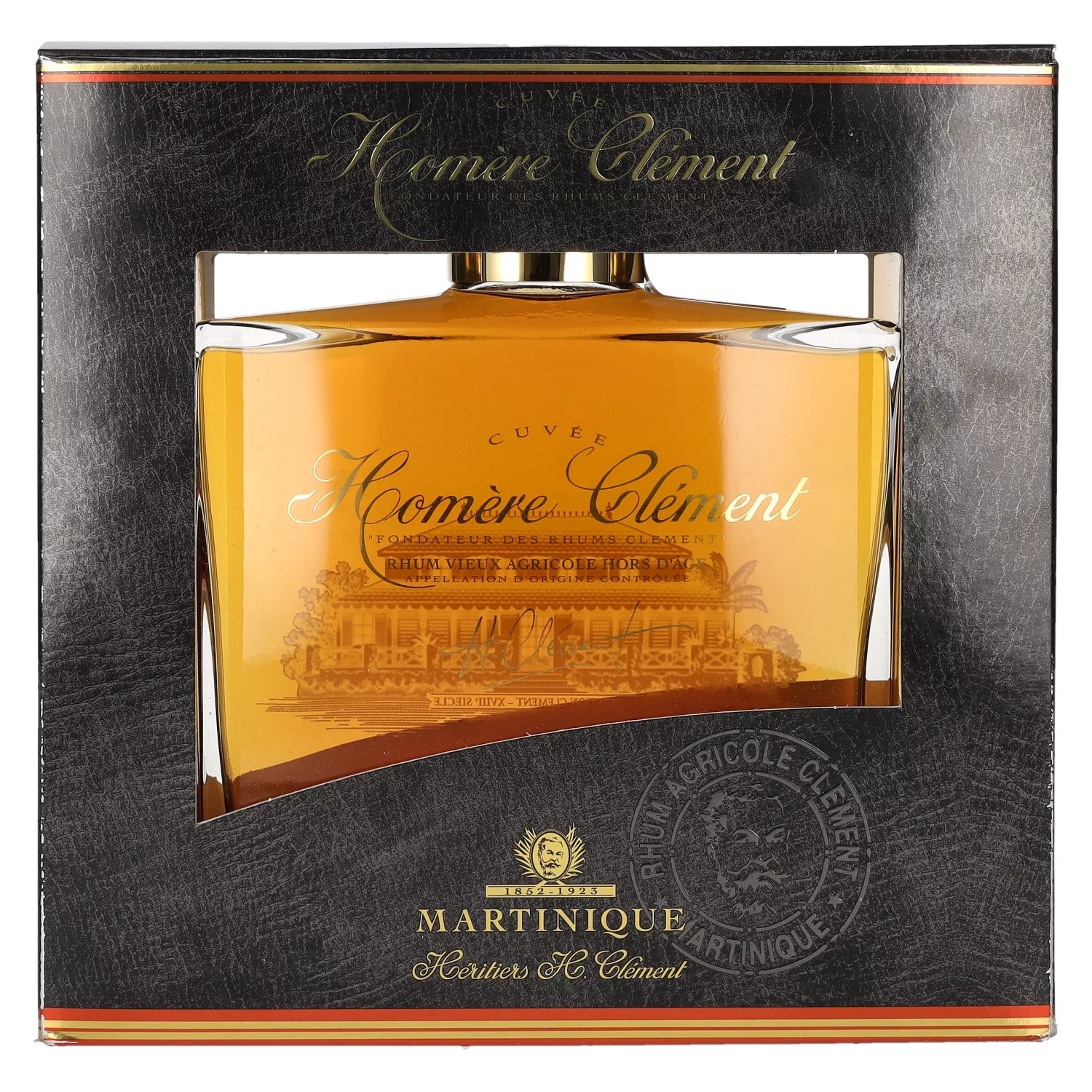 Homére Clément Cuvée Rhum Vieux Agricole Hors D'Âge 44% Vol. 0,7l in Giftbox