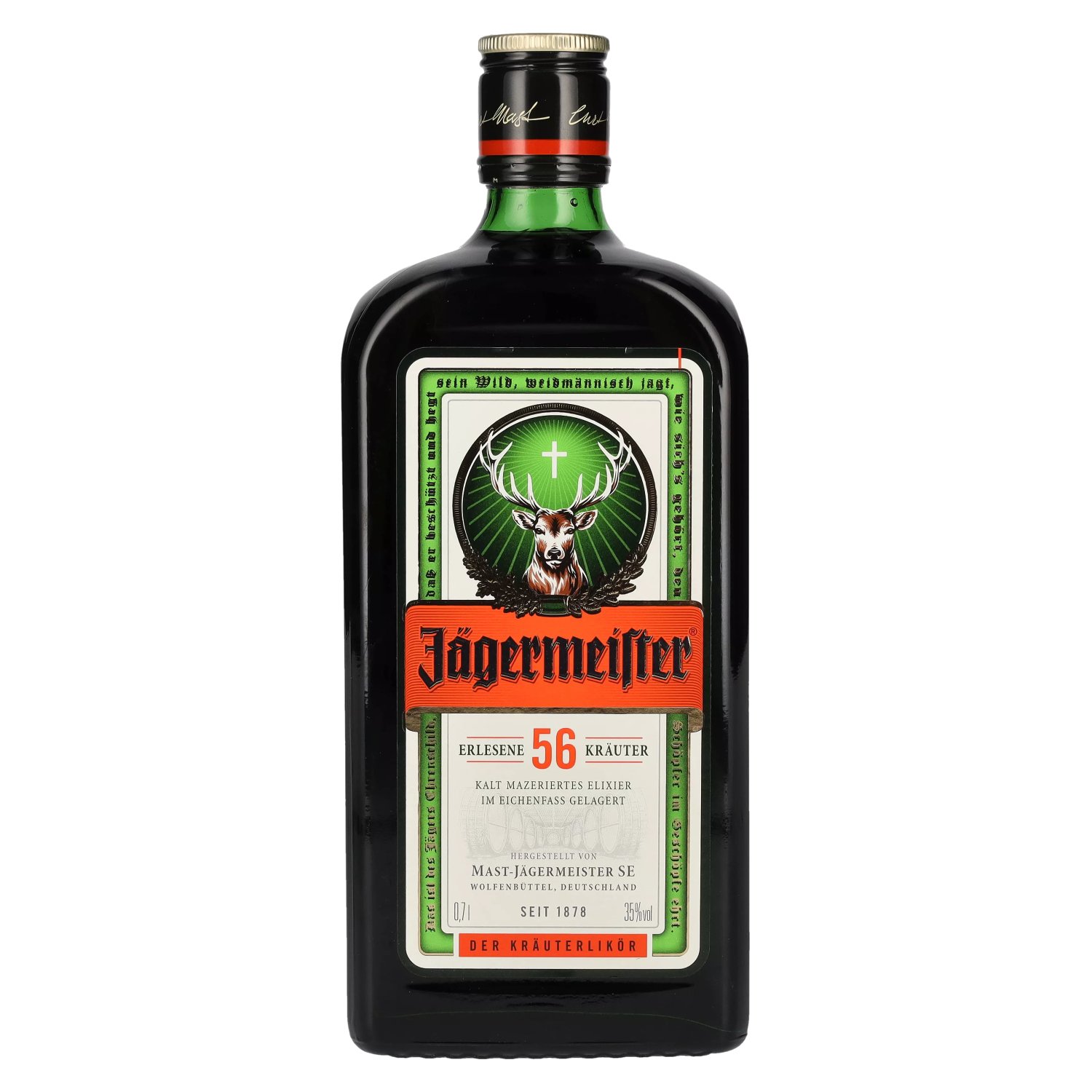 Jägermeister delicando 0,7l 35% - Vol.