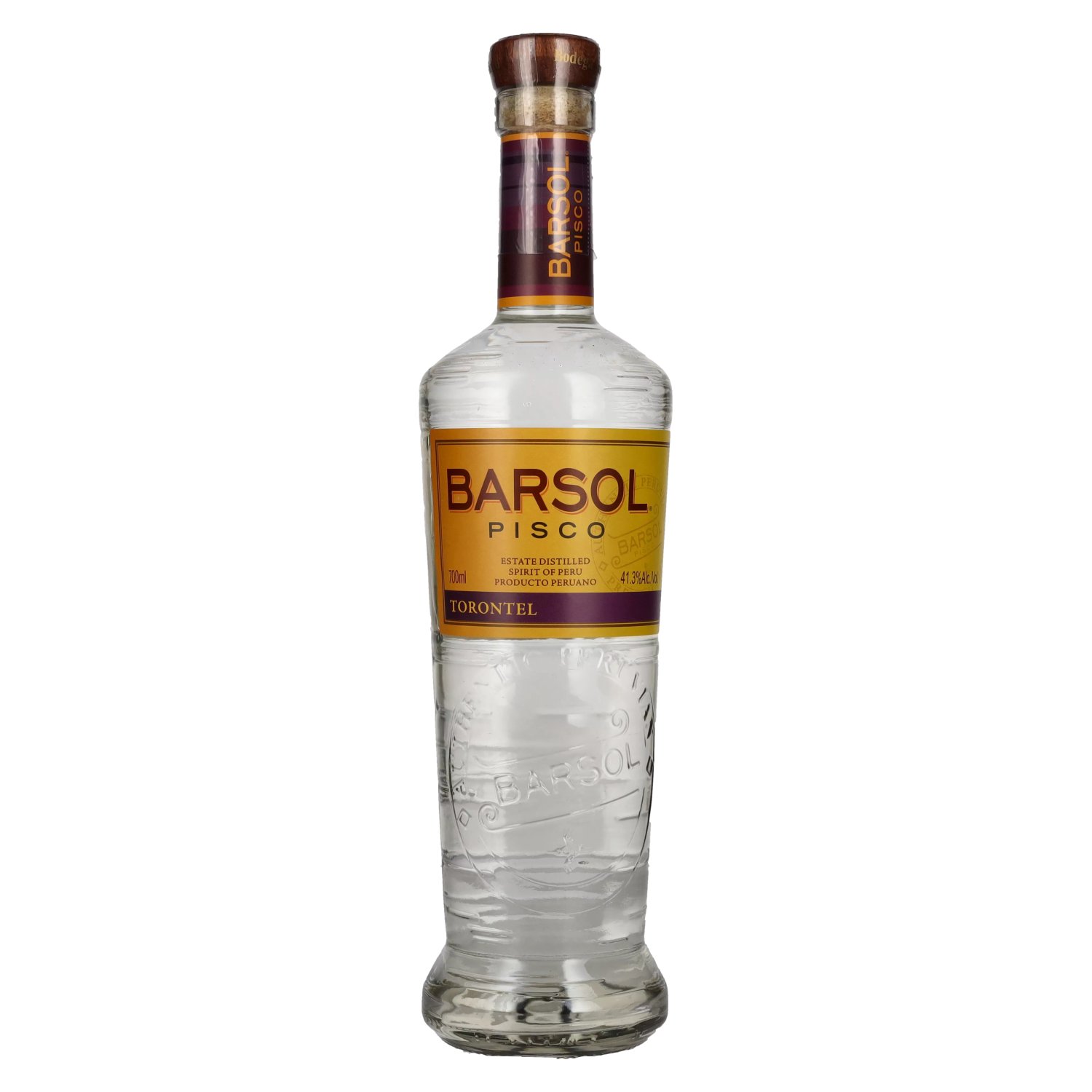 Barsol Pisco TORONTEL 41,3% Vol. 0,7l - delicando