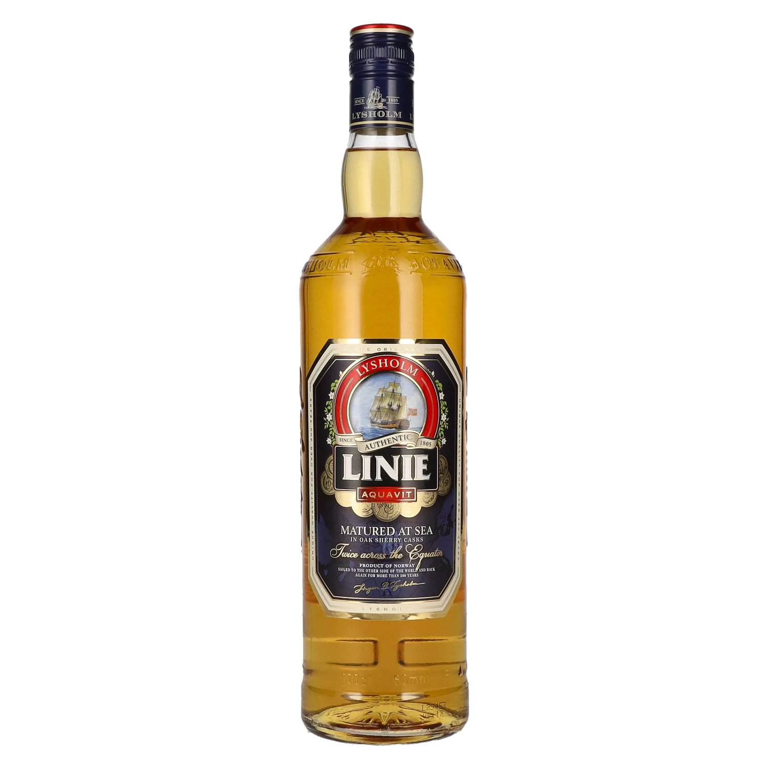 Vol. 1l - Aquavit Linie 41,5% delicando Authentic