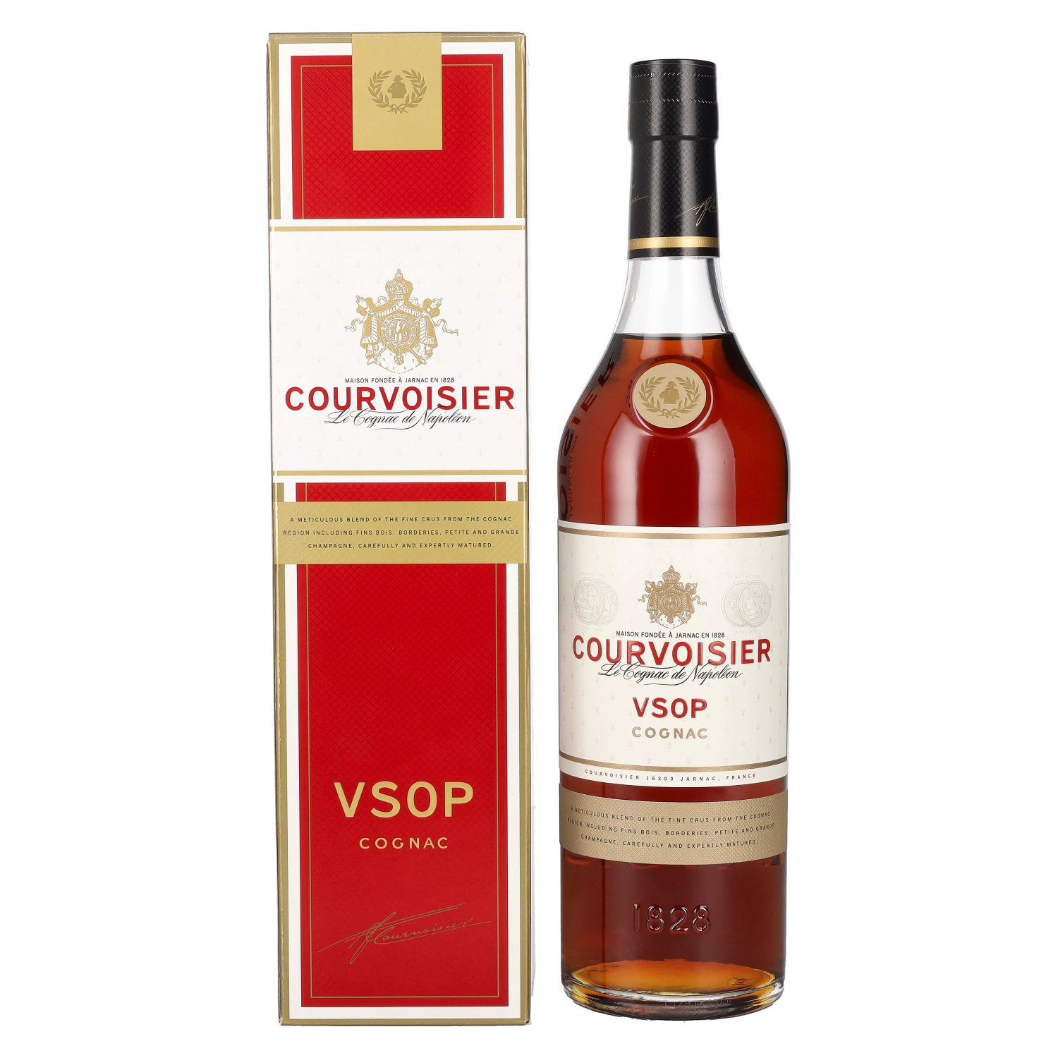 Courvoisier VSOP 40% Vol. 0,7l in Giftbox - delicando