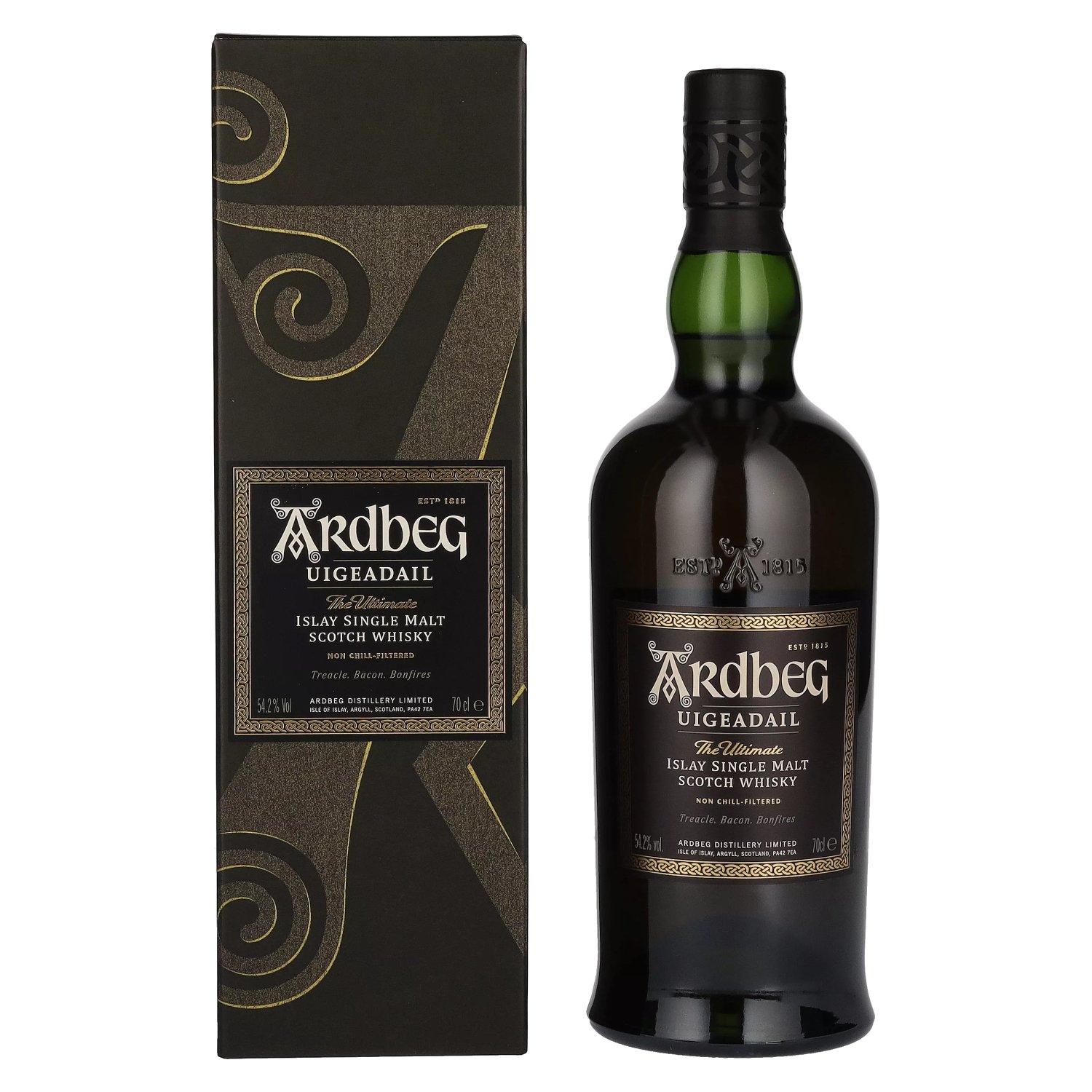 Malt Islay 0,7l UIGEADAIL Single in Geschenkbox Vol. Ardbeg 54,2%