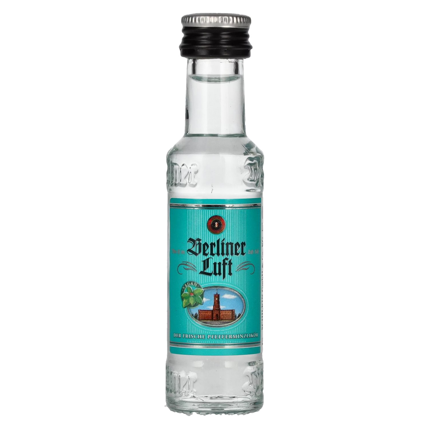 Berliner Luft DER FRISCHE Pfefferminzlikör 18% Vol. 0,02l