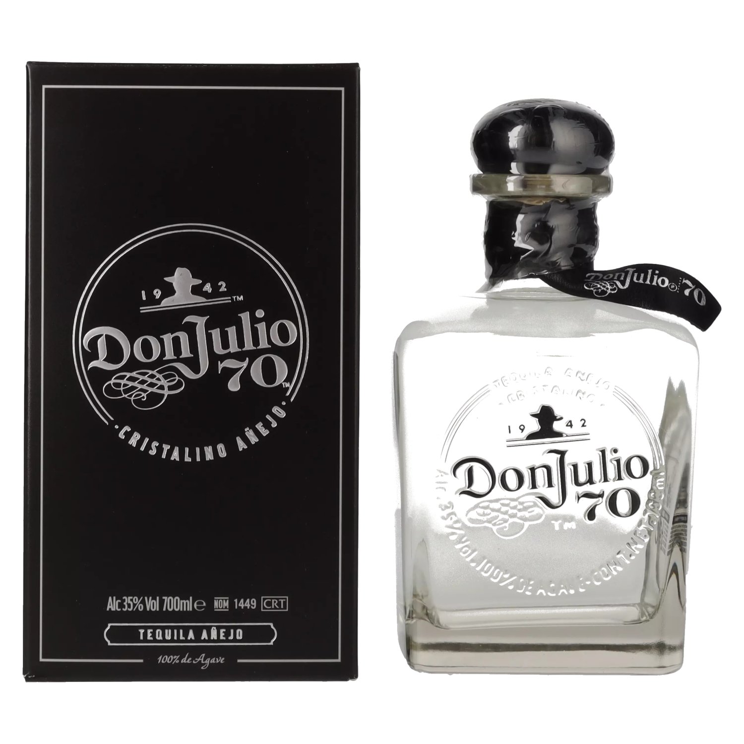 Don Julio 70 Tequila Crystal Claro Añejo 70th Anniversary Limited