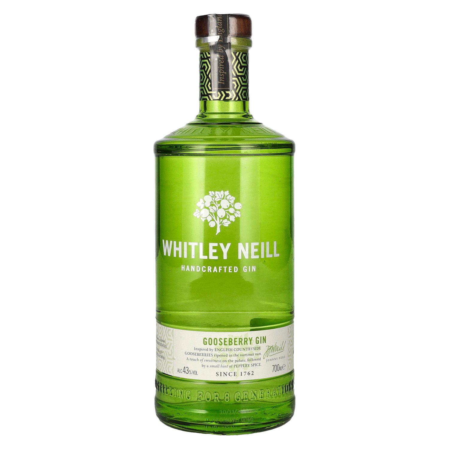 Whitley Neill GOOSEBERRY GIN 43 Vol. 0,7l delicando