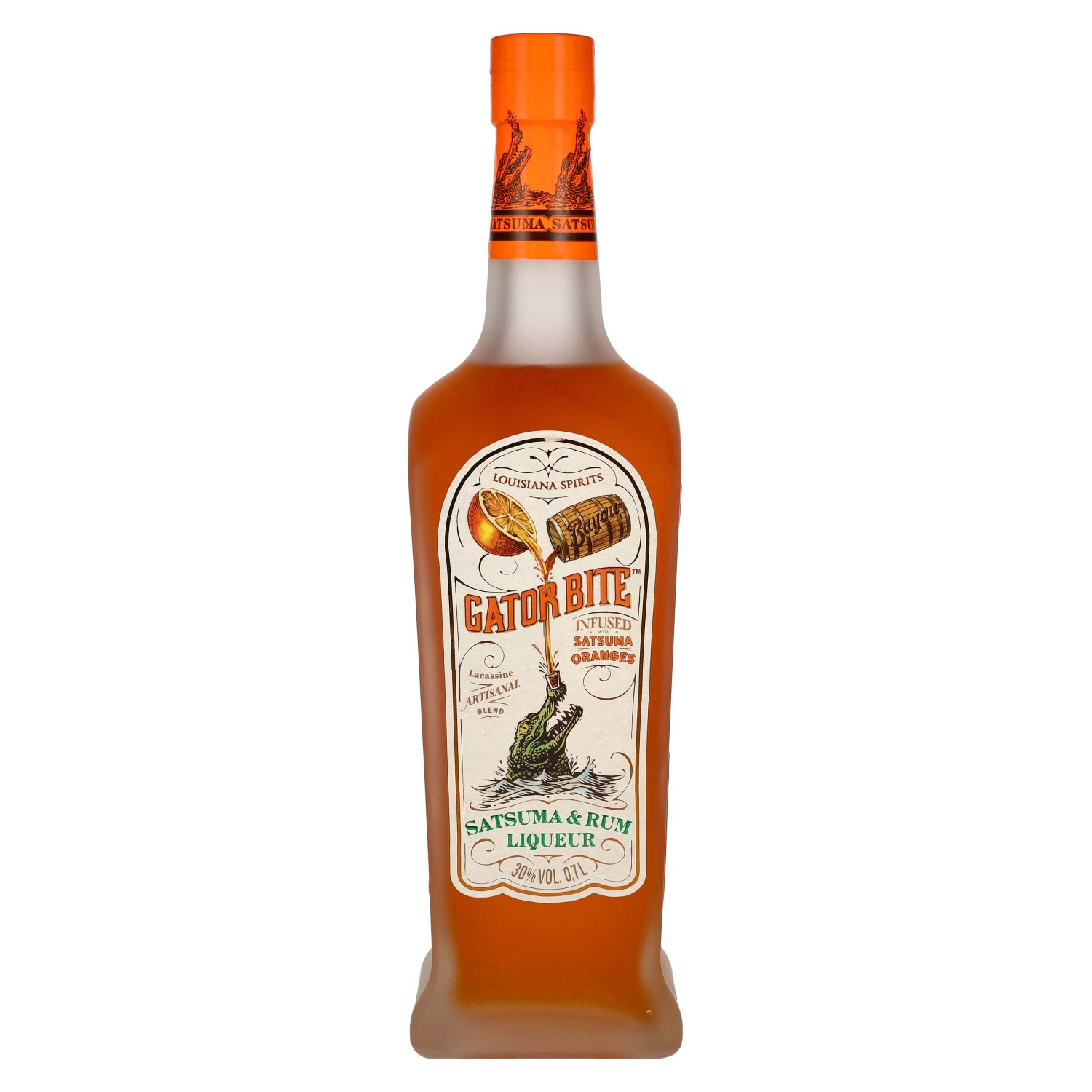 Gator Bite Satsuma & Rum Liqueur 30 Vol. 0,7l