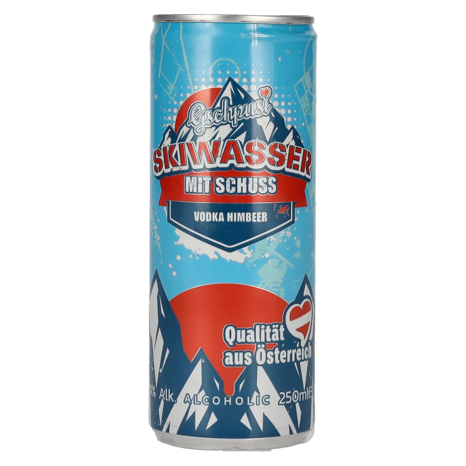 Gschpusi Skiwasser with Schuss 4% Vol. 0,25l Dose