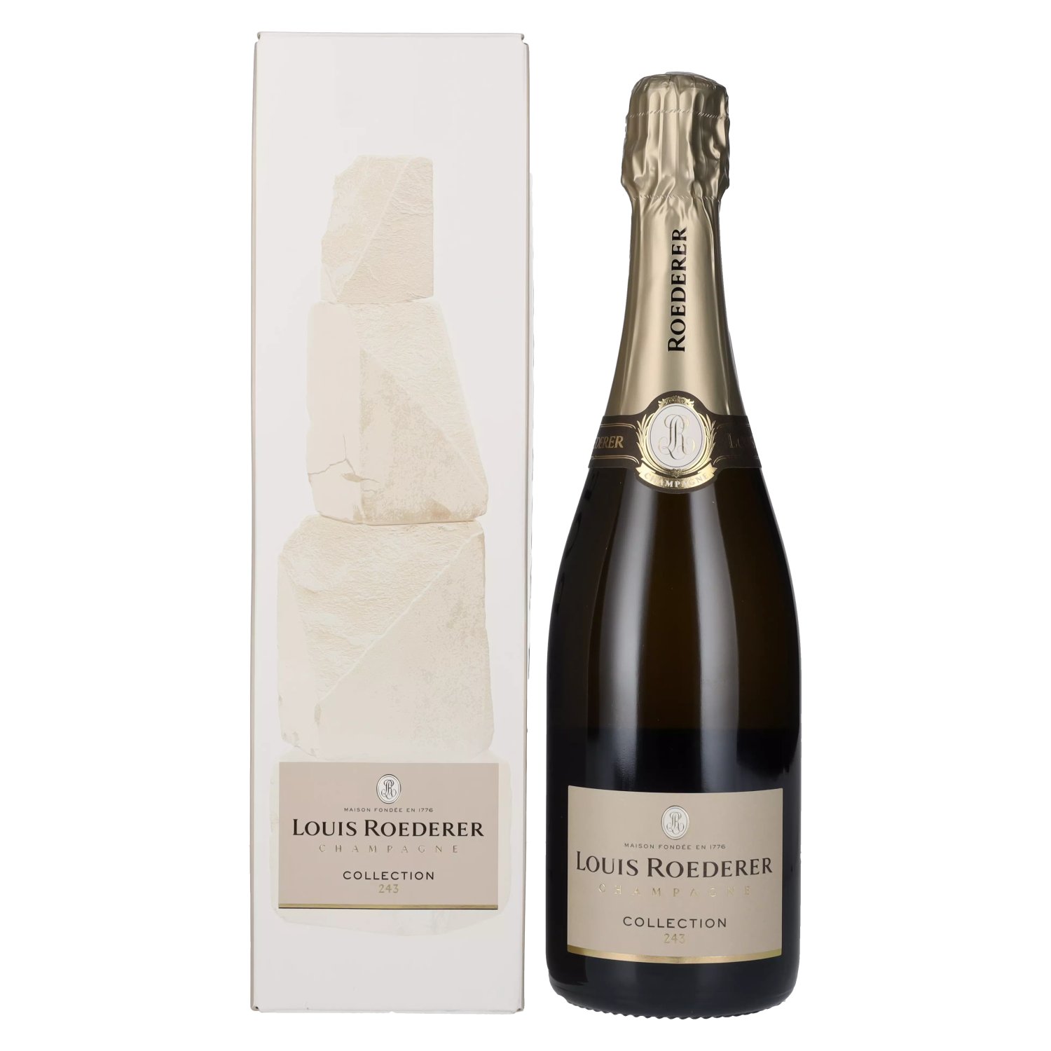 Champagne 243 in Collection Roederer 12,5% Geschenkbox Louis 0,75l Vol.