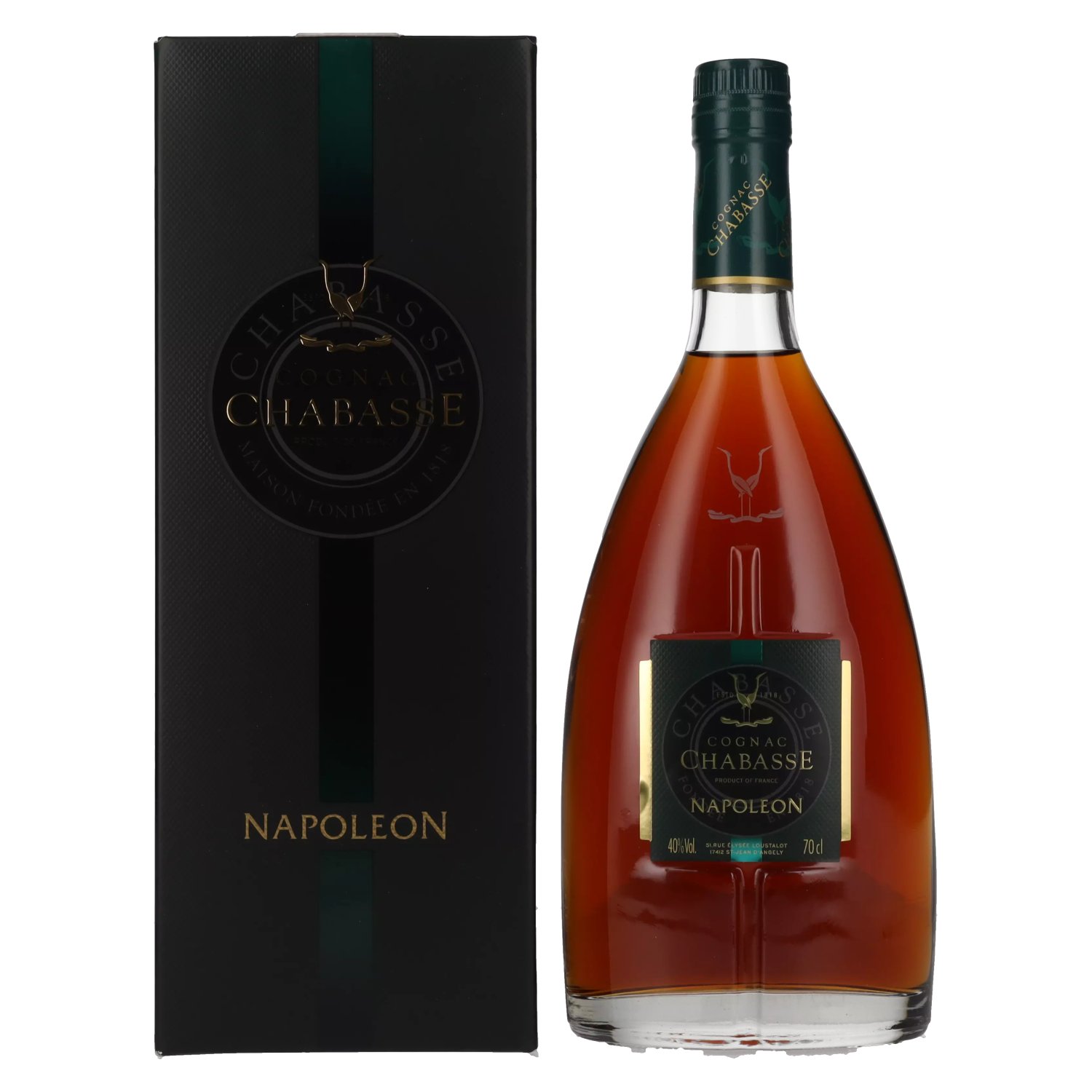Chabasse NAPOLEON Cognac 40% Vol. 0,7l in Geschenkbox
