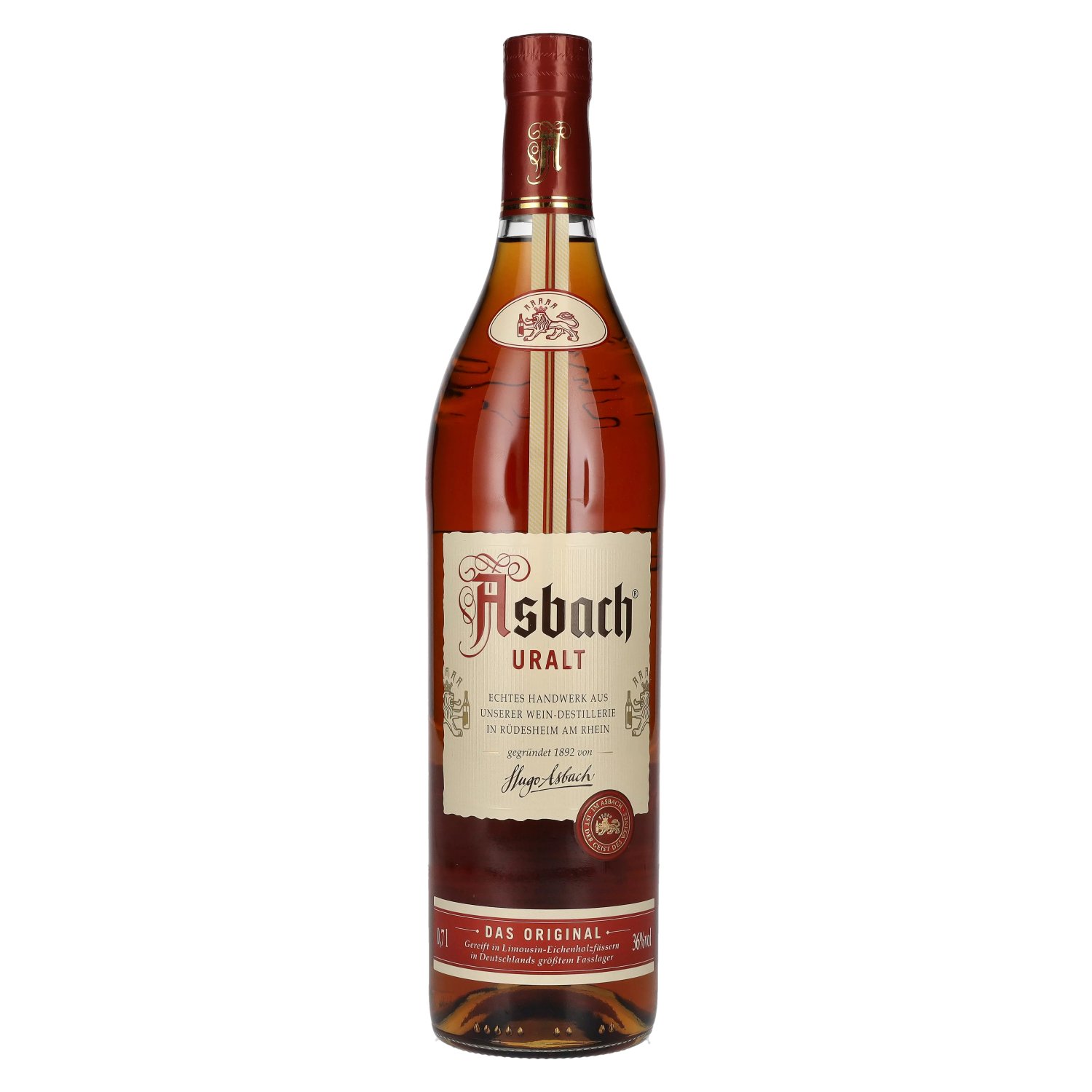 Asbach Uralt 36% Vol. 0,7l - delicando | Weinbrände
