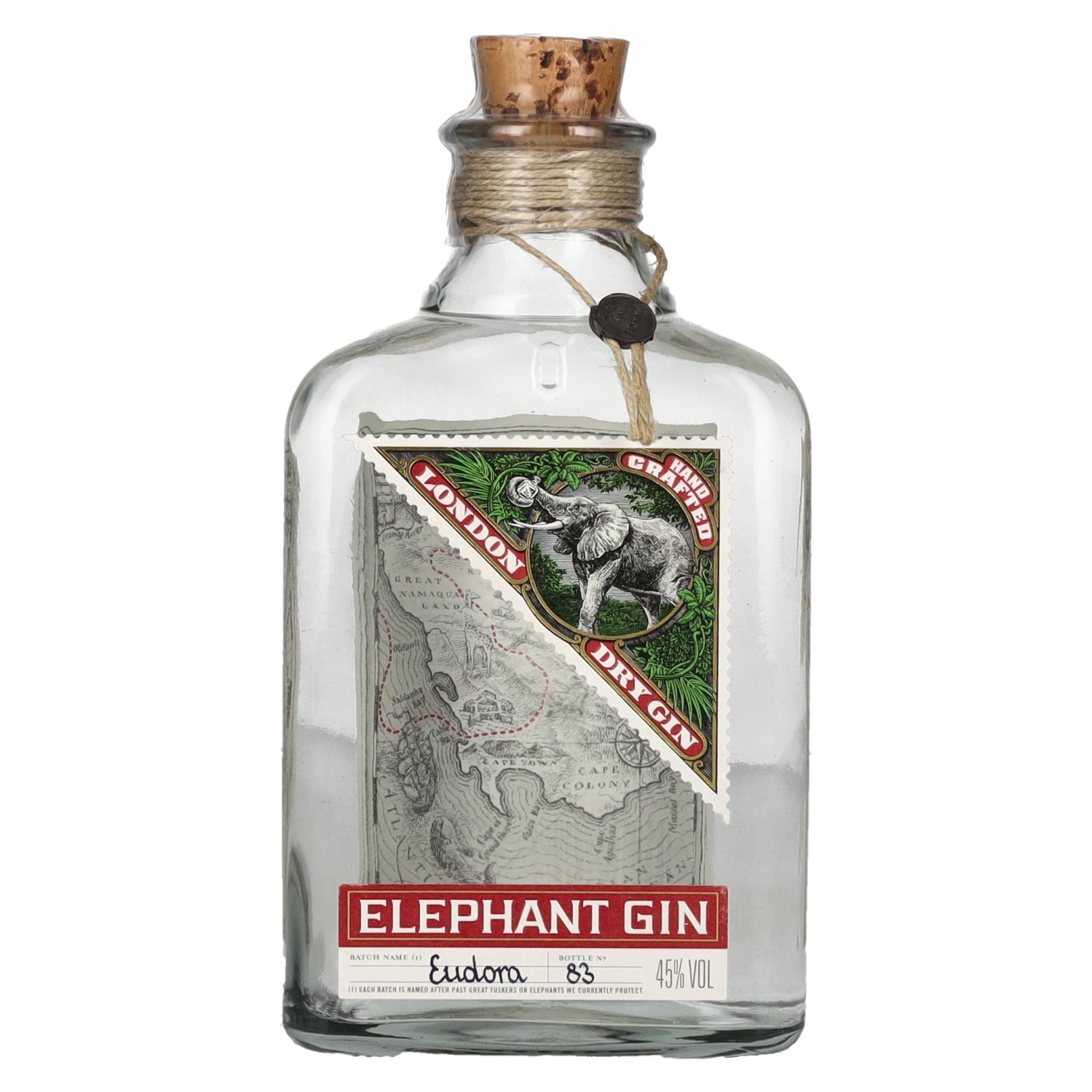Dry 45% Vol. 0,5l Elephant Gin - delicando London
