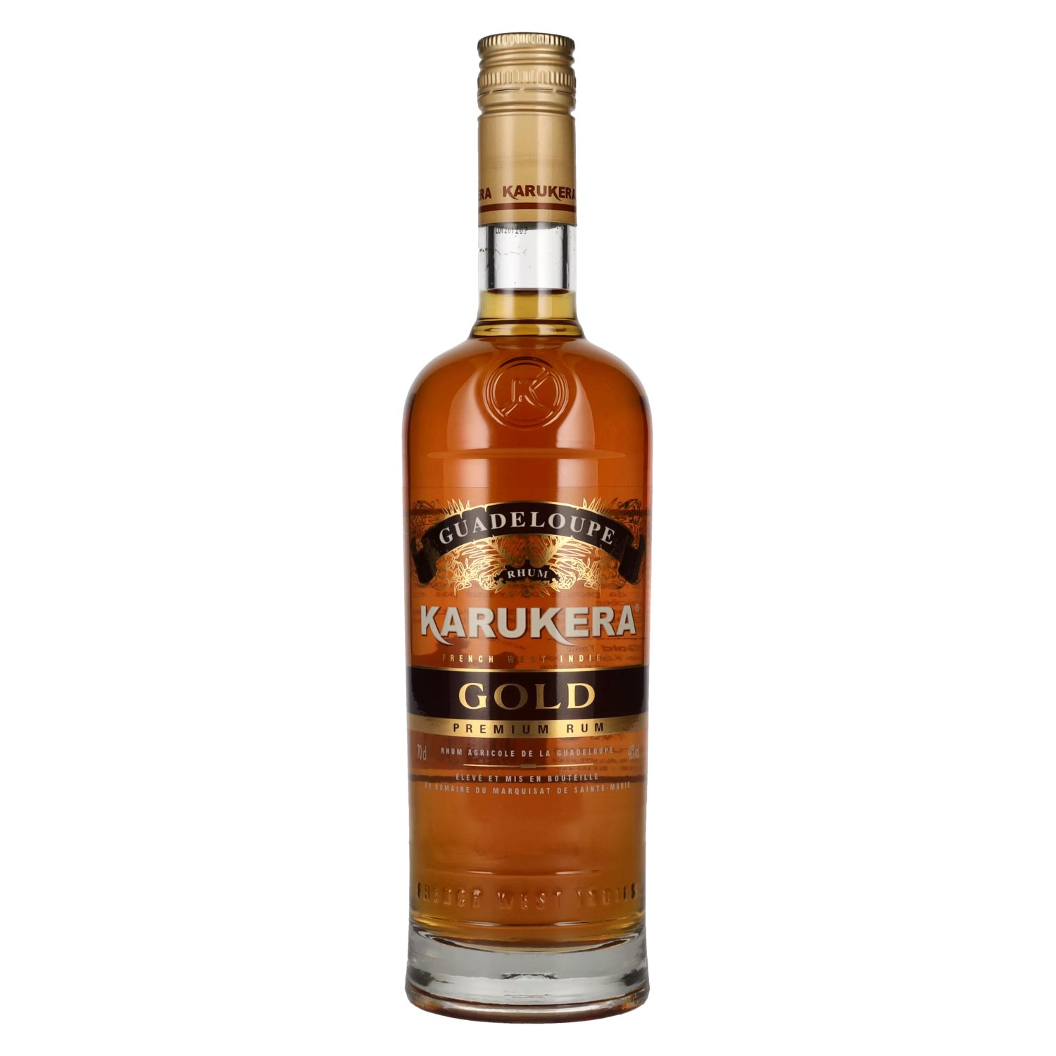 - Karukera 40% Vol. Rum Premium Gold 0,7l delicando