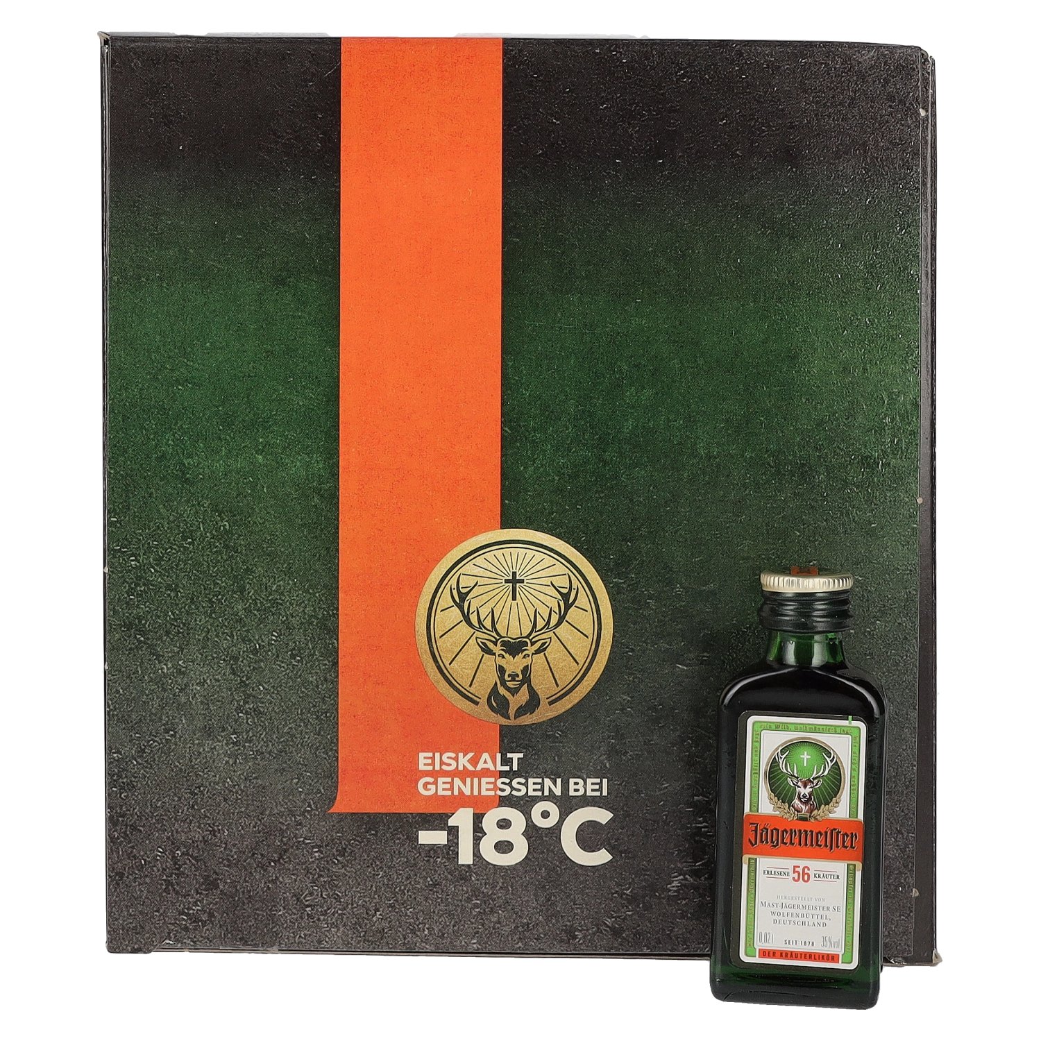 Jägermeister 35% Vol. 60x0,02l - delicando