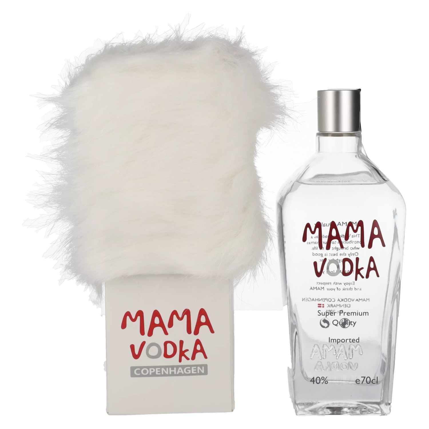 Mama Vodka 40% Vol. 0,7l in Giftbox - delicando