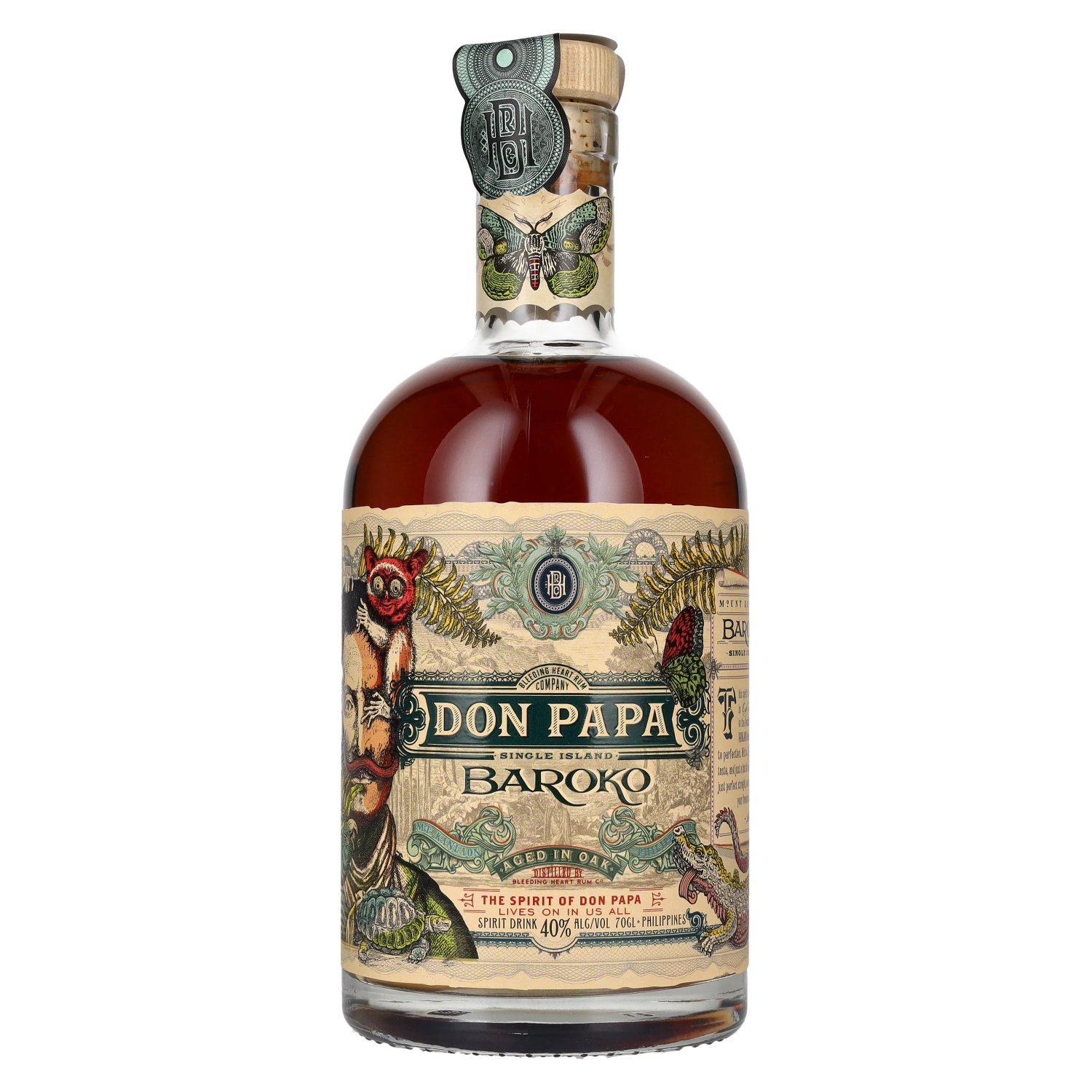 Don Papa BAROKO delicando - Vol. 0,7l 40