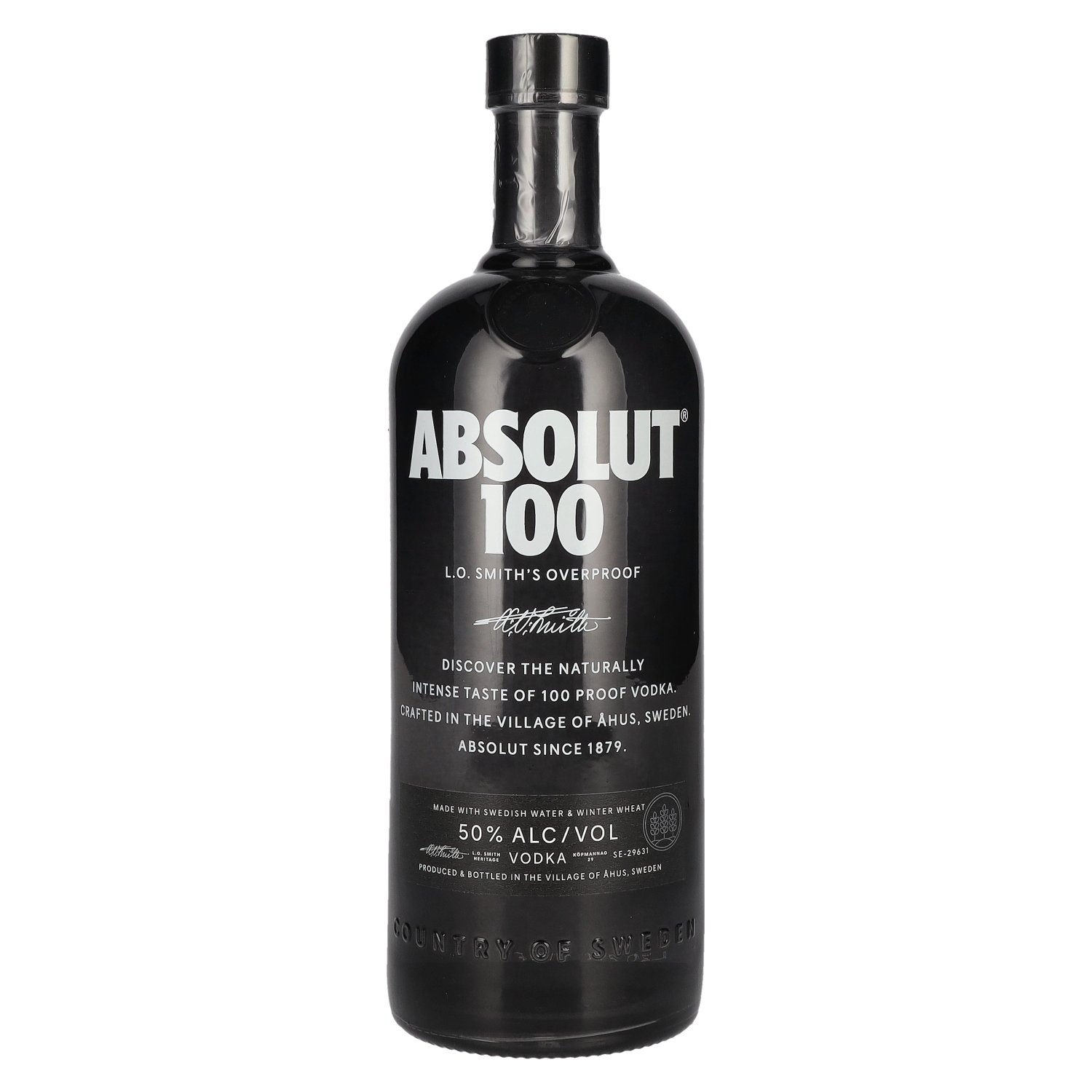 Absolut Black 100 Proof Vodka 1L