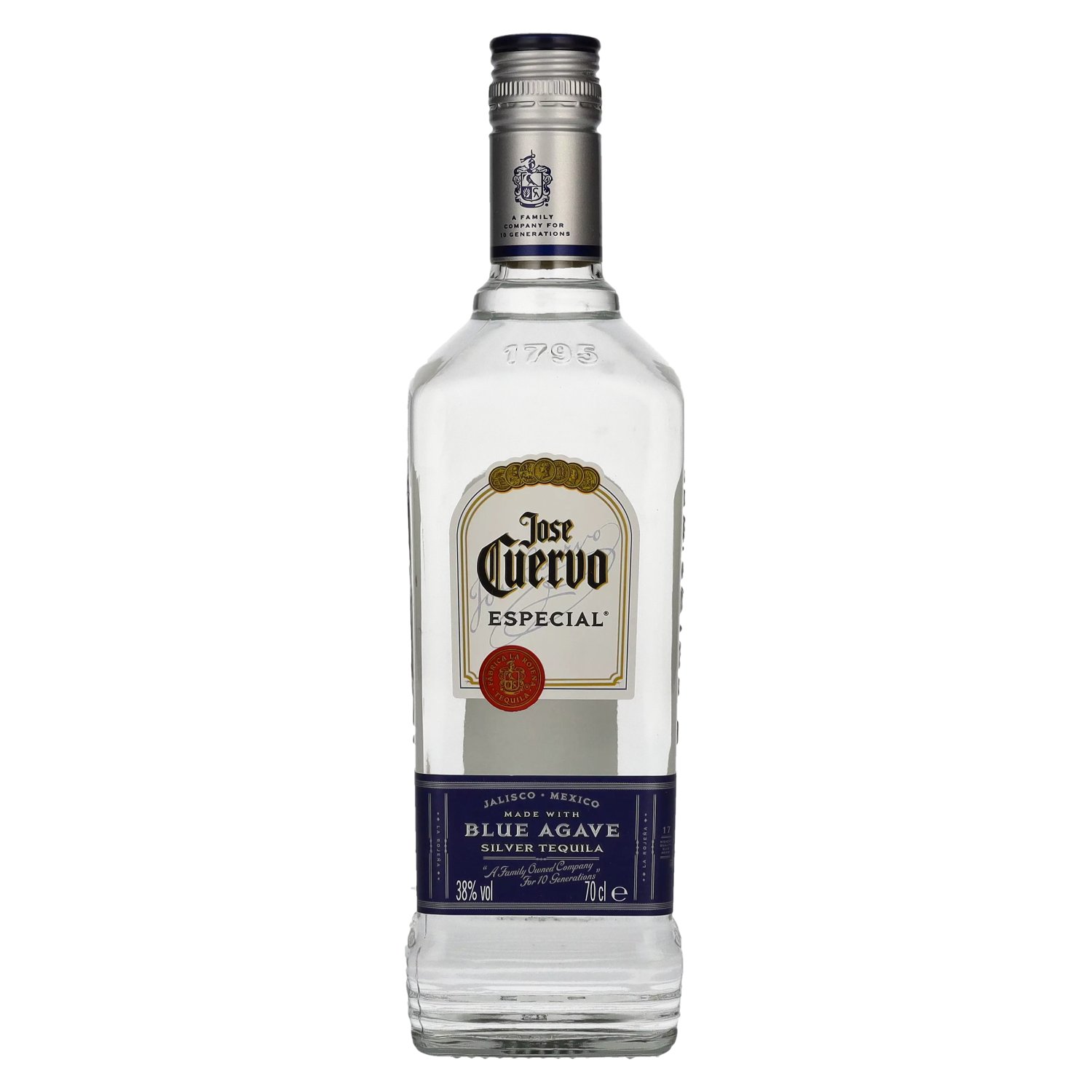 Vol. 0,7l Tequila José Especial Silver 38% Cuervo